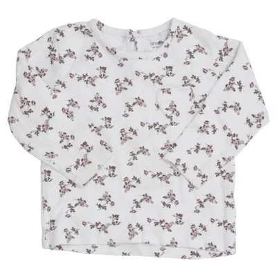 Lange mouwen shirt (Wit) van Tiny One Katoen, Elastaan