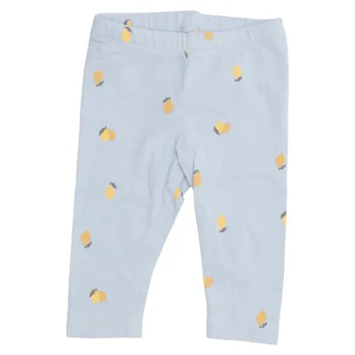 Leggings (Blue, Yellow) from Lindex Baby Cotton, Elastane