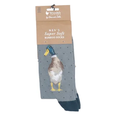 Socks (Gray, Multicolored) from Wrendale Designs by Hannah Dale Bamboo