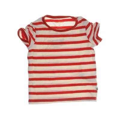 T-shirt (Rood, Wit) van Mini Rodini Elastaan, Lyocell
