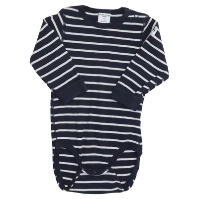 Body (Bleu, Blanc) de Polarn O. Pyret Coton biologique