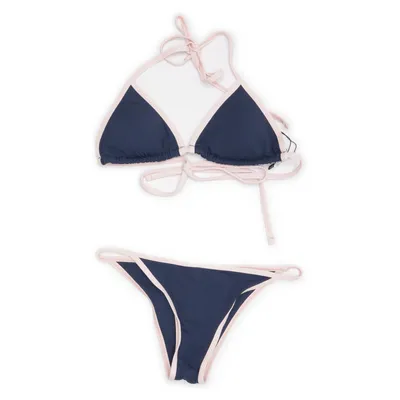 Bikini (Blå, Hvid, Pink) fra Subdued Elastan, Polyamid