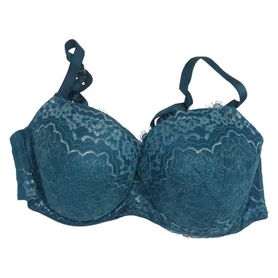 Bra (Blue) from Victoria's Secret Elastane, Metallic fiber, Polyamide, Polyester