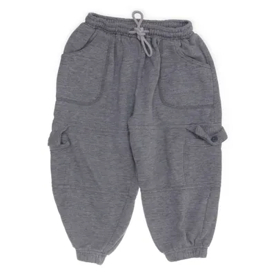 Cargobyxor (Grå) från European Kids Lindex Bomull, Polyester