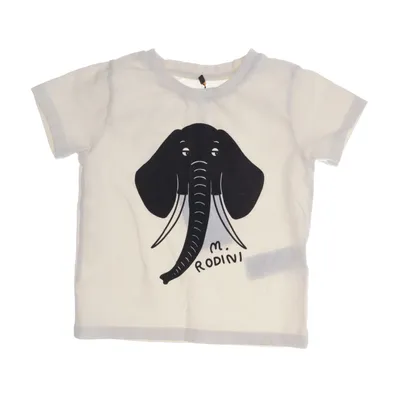 T-shirt (Beige) van Mini Rodini Elastaan, Organisch katoen