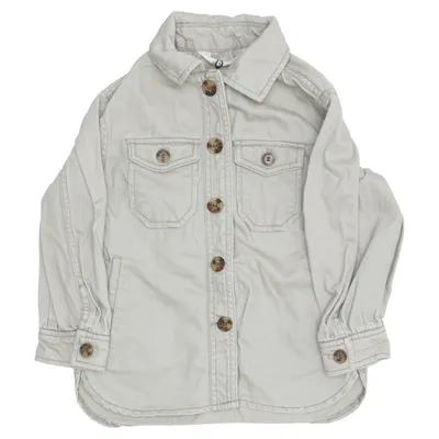 Jeansjacka (Grön) från H&M Bomull