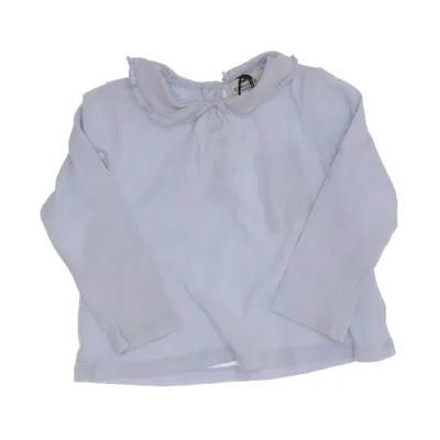Långärmad t-shirt (Blå) från Cyrillus Bomull