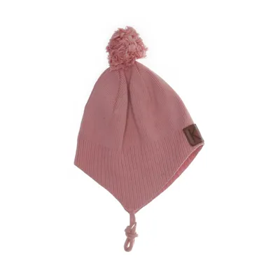 Pompon muts (Roze) van Kuling Katoen