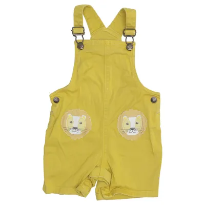 Dungarees (Yellow) from Baby Boden Cotton, Elastane