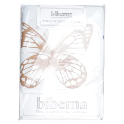 Bettwaren (Maco-Baumwoll-Satin) von Biberna Baumwolle