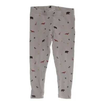 Leggings (Beige, Flerfärgad) från Lindex Kids Bomull, Elastan
