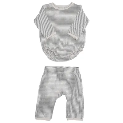 Set (Beige, Blauw) van H&M Katoen