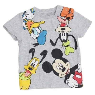 T-shirt (Gris, Multicolore) de Disneyland Paris Coton