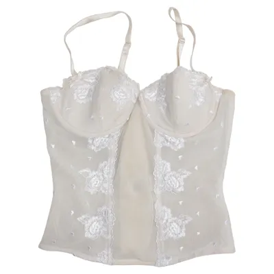 Bustier (Beige) fra H&M Elastan, Polyamid