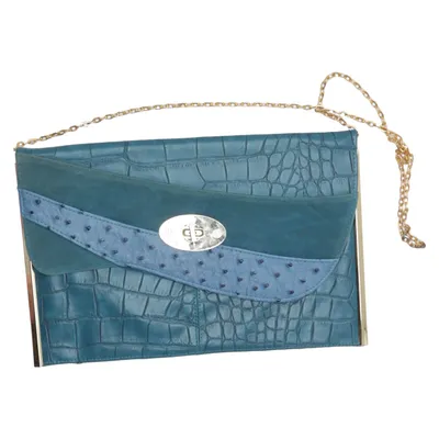 Clutch (Blauw) van Tom & Eva Polyester