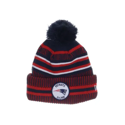Pompon muts (Blauw, Rood, Wit) van New Era Acryl, Polyester, Wol