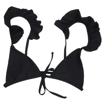 Bikini top (Zwart) van Meloonpro Elastaan, Polyamide