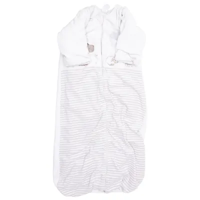 Sovpåse (Vit, Grå) från Baby Club Bomull, Polyester