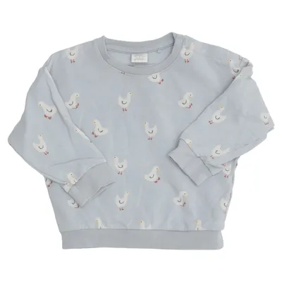 Sweatshirt (Bleu, Multicolore) de Lindex Baby Coton, Élasthane
