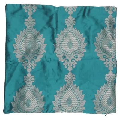 Kuddfodral (Blå) från Indiska Polyester, Viskos