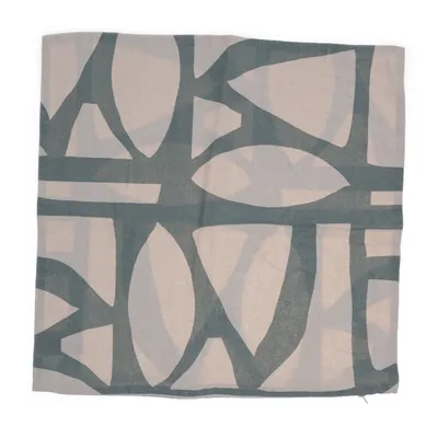 Sierkussensloop (Beige, Groen) van H&M Home Katoen