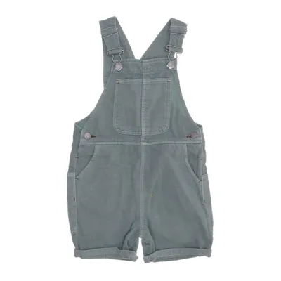 Dungaree shorts (Green) from Zara Cotton
