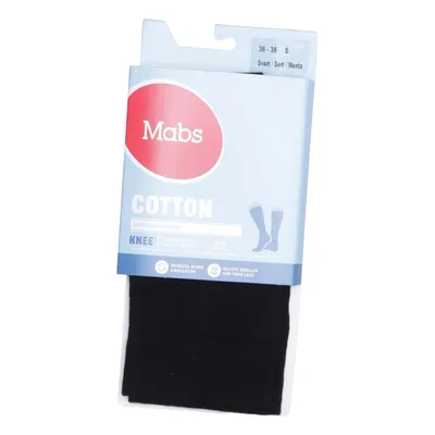 Kompressionsstrømper (Cotton Knee) fra Mabs Bomuld, Elastan, Polyamid