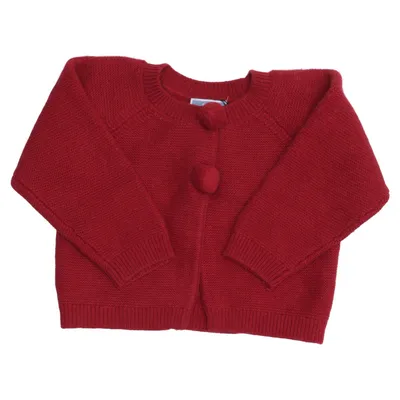 Cardigan (Rouge) de Jacadi Cachemire, Polyamide, Viscose, Laine