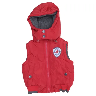 Gilet d'extérieur (Rouge, Gris) de Hollies Polyester
