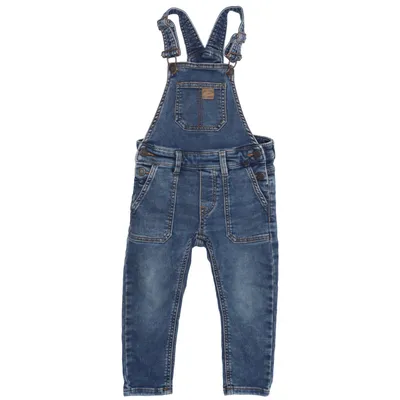 Dungarees (Blue) from Lindex Kids Cotton, Elastane, Polyester