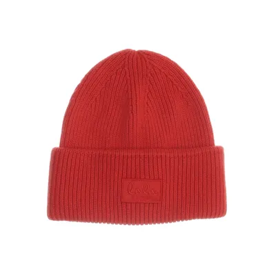 Beanie (Rood) van Lala Berlin Katoen, Wol