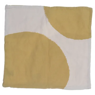 Sierkussensloop (Geel, Wit) van H&M Home Katoen