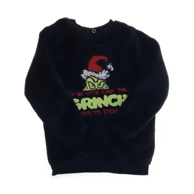 Collegetröja (Blå) från The Grinch Återvunnen polyester