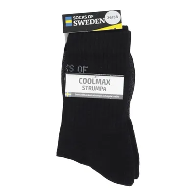 Strumpor (Svart) från Socks of Sweden Elastan, Ekologisk bomull, Polyamid