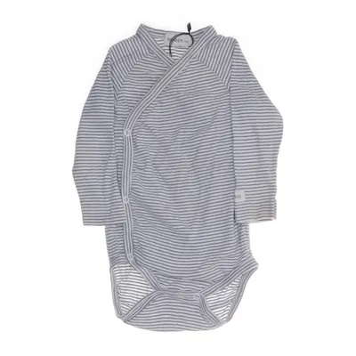 Romper (Wit, Blauw) van Newbie by KappAhl Organisch katoen