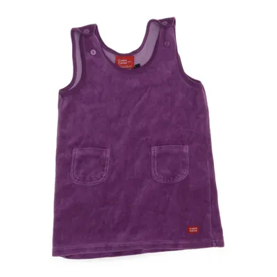 Hängselklänning (Lila) från Tjaba Tjena Bomull, Polyester