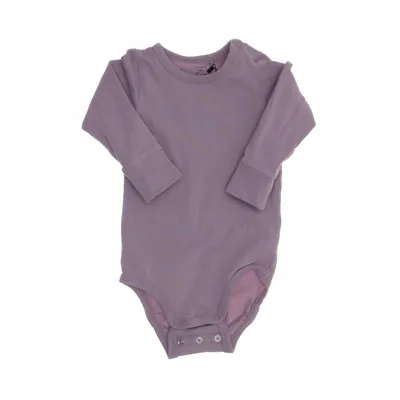 Body (Lila) från Lindex Baby Bomull, Elastan