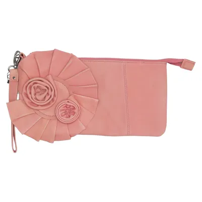 Clutch bag (Flower Clutch) from Paris Kate & I Leather, Polyester