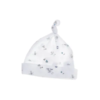 Beaniemössa (Vit, Flerfärgad) från Livly Bomull
