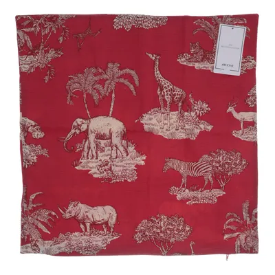 Kuddfodral (Röd, Beige) från H&M Home Bambu, Bomull