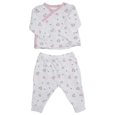 Pyjama (Gris) de Pocopiano Coton, Viscose