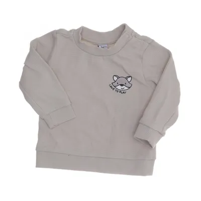 Sweatshirt (Beige) from Dopo Dopo Cotton, Polyester