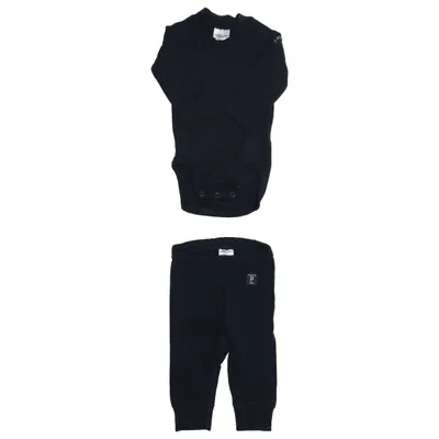 Set (Black) from Polarn O. Pyret Merino wool
