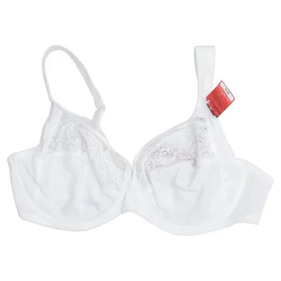 Bra (White) from Mila Vitsa Cotton, Elastane, Polyamide