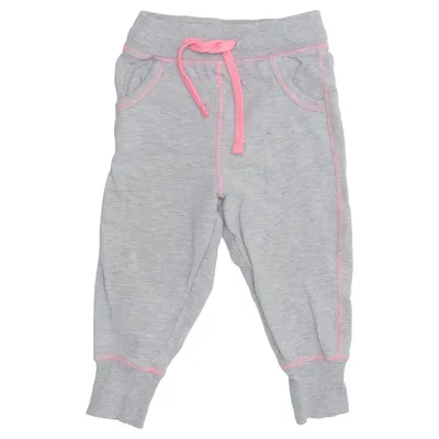 Sweatpants (Gray, Pink) from Kids by Lindex Cotton, Elastane, Viscose