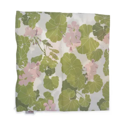 Prydnadskudde (Vit, Grön, Rosa) från Serholt Bomull