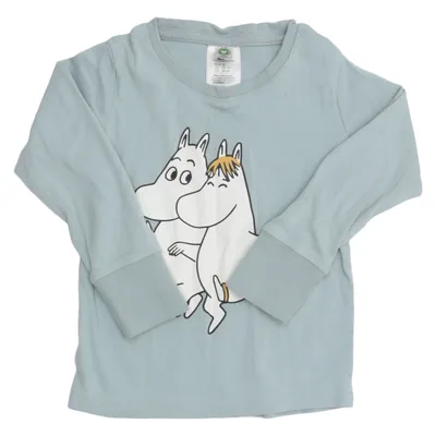 Långärmad t-shirt (Blå) från Moomin by Lindex Bomull