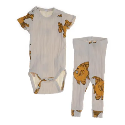 Set (Beige, Meerkleurig) van Mini Rodini Katoen, Elastaan