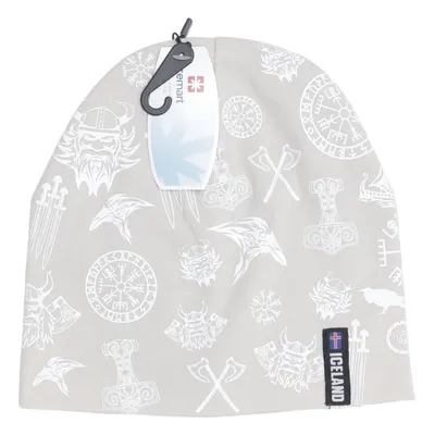 Beanie (Grijs, Wit) van Iceland Katoen
