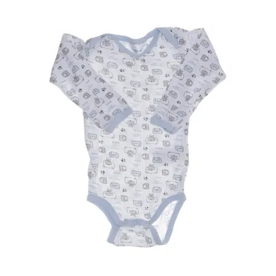 Body (Vit, Blå, Flerfärgad) från Impidimpi Ekologisk bomull
